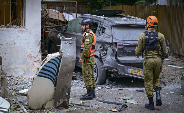 פגיעת ראש קרב מתפצל בתל אביב