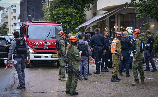 פגיעת ראש קרב מתפצל בתל אביב