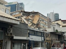 קריסת מבנה בתל אביב