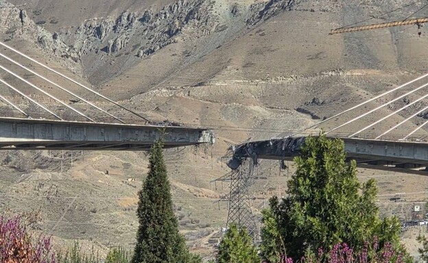 גשר B1, שהותקף בין כרג' לטהראן