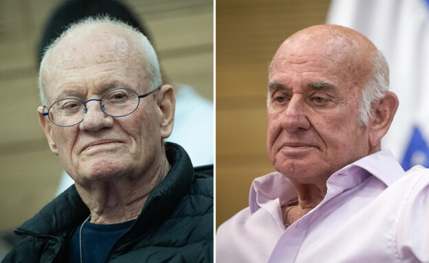 דני יתום ויעקב פרי (צילום: מרים אלסטר, יונתן זינדל, פלאש90)