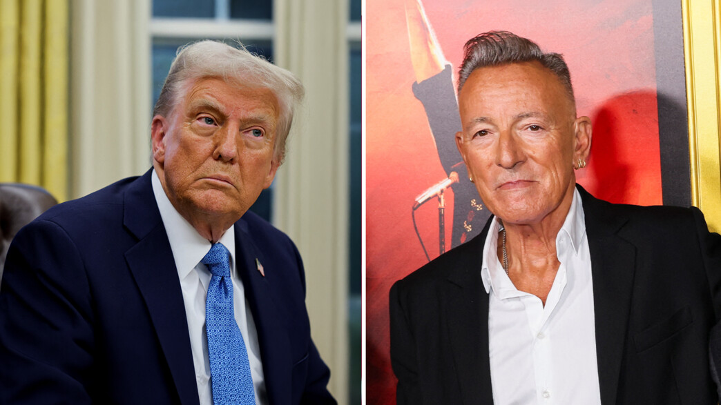 ברוס ספרינגסטין iדונלד טראמפ 