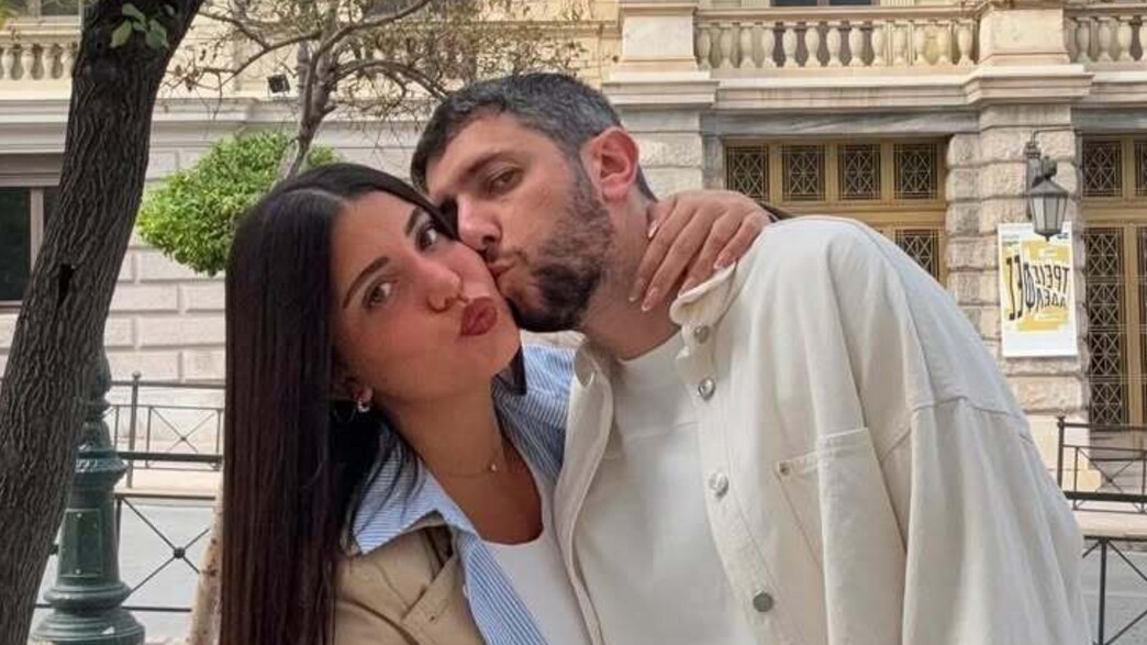 אלמוג אוחיון ובת הזוג