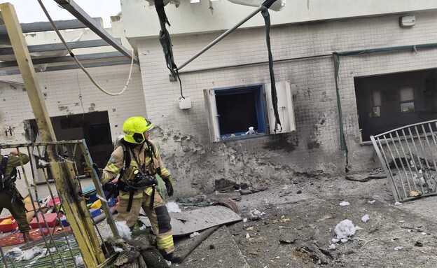 הפגיעה בגן הילדים בנהריה