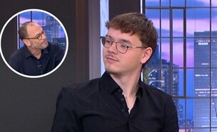 דני פרידלנדר ובנו אדם (צילום: גלית ואילנית, קשת 12)