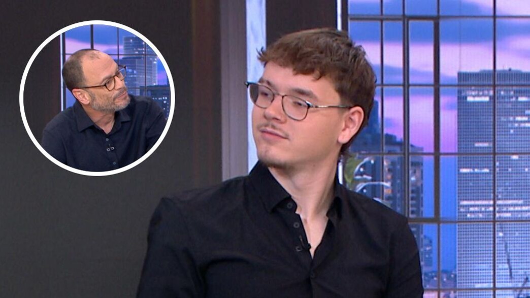 דני פרידלנדר ובנו אדם דני פרידלנדר ובנו אדם