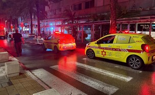זירת הרצח בהרצליה (צילום: תיעוד מבצעי)