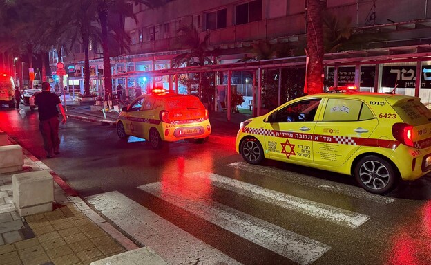 זירת הרצח בהרצליה