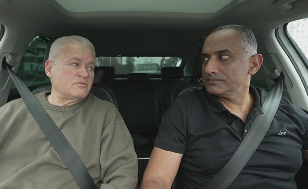 ישראל זיו ודדי שמחי בצפון (צילום: חדשות 12)