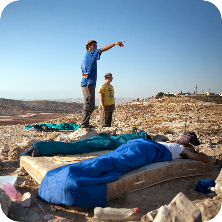 נוער הגבעות (צילום: מתניה טאוסיג, פלאש90)