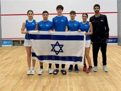 (באדיבות - איגוד הסקווש בישראל) (צילום: ספורט 5)