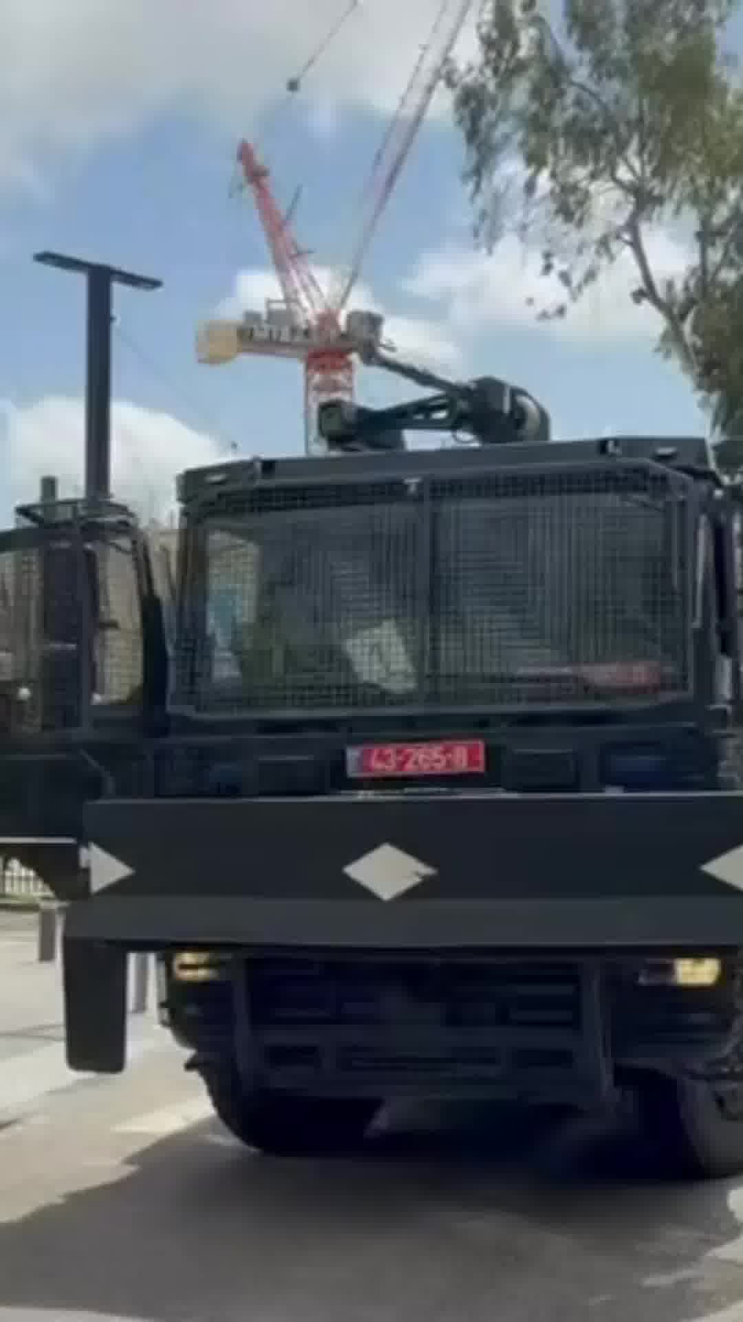 הפרת הסדר סמוך ללשכת הגיוס בירושלים: האירוע פוזר על ידי שוטרי מחוז ירושלים ולוחמי מג"ב 
