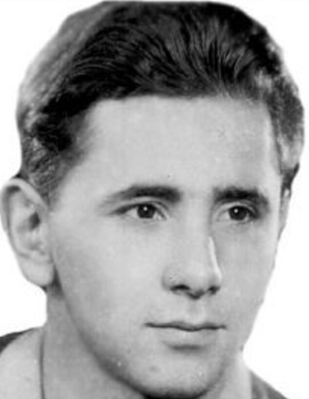 דוד גור בצעירותו