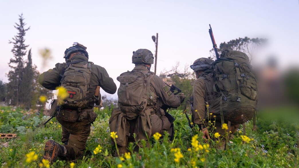 לוחמי חטיבת המילואים 'הזקן' (8) פועלים בשטח