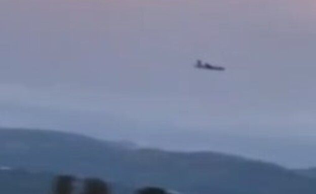 תיעוד הכטב"מ בשמי הצפון