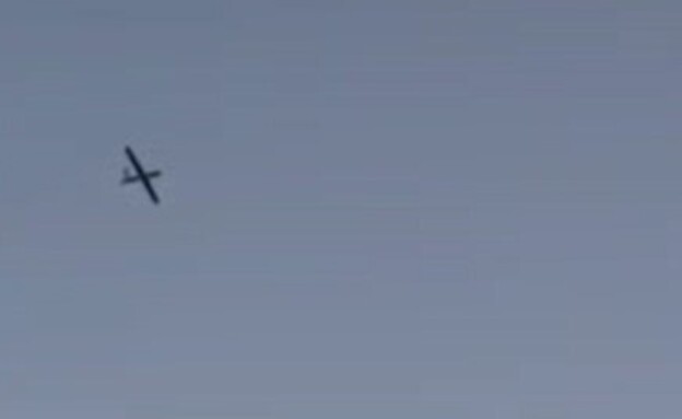 תיעוד הכטב"מ בשמי הצפון