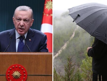 ברשתות החברתיות בטורקיה שוב טוענים כי "ישראל גונבת מאיתנו עננים"