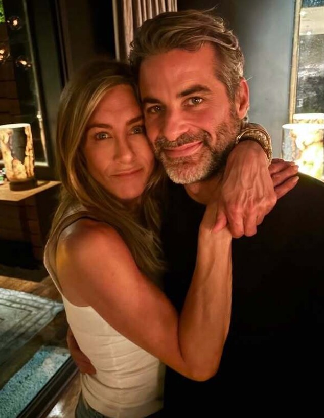 ג'ניפר אניסטון וג'ים קרטיס ג'ניפר אניסטון וג'ים קרטיס