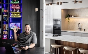 קובי אדרי בית עיצוב רוני שני פלדשטיין  (צילום: אורן עמוס)