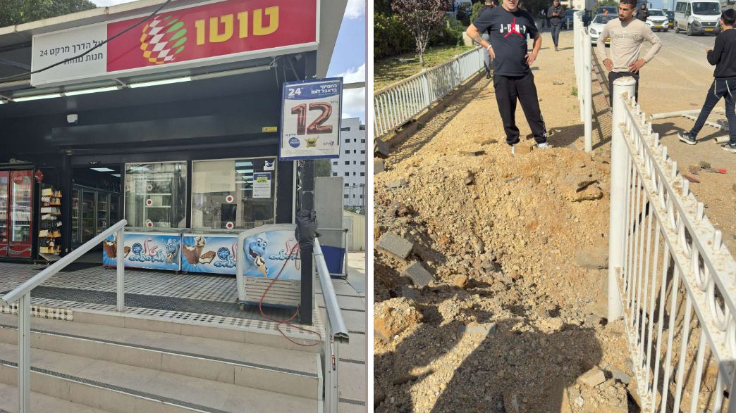 הקיוסק בפתח תקווה שנפגע 3 פעמים