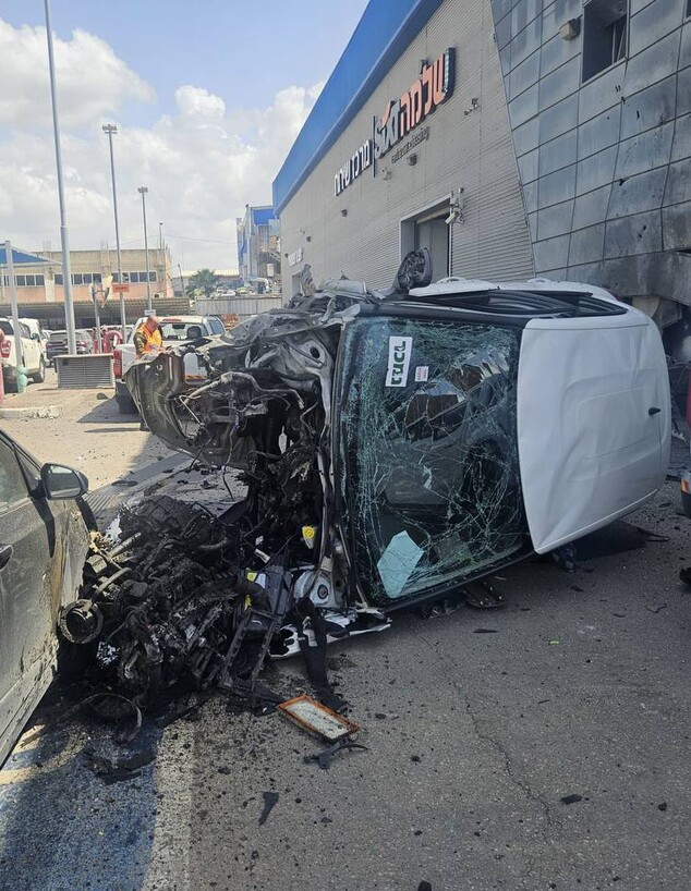 זירת נפילה בפתח תקווה