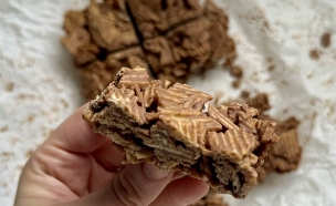 חיתוכיות חטיף צ'יפס ושוקולד (צילום: יעל קצב, mako אוכל)