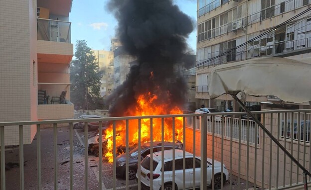 זירת נפילה בפתח תקווה 