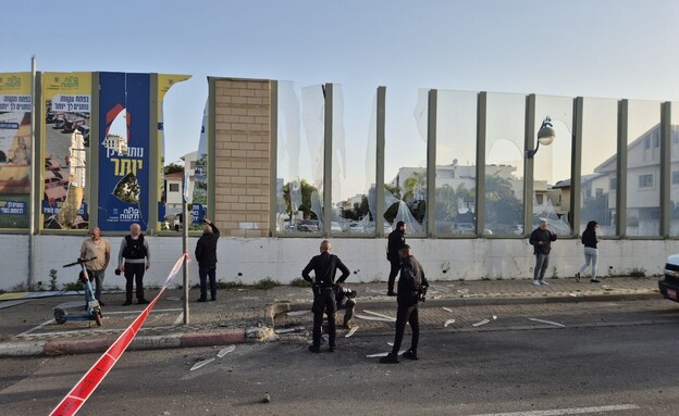 זירת נפילה בפתח תקווה 