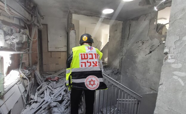 זירת נפילה ברמת גן