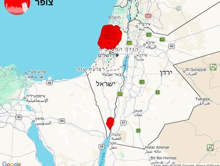 שני גלי שיגורים מאיראן: טילים מתפזרים לאילת ולמרכז הארץ