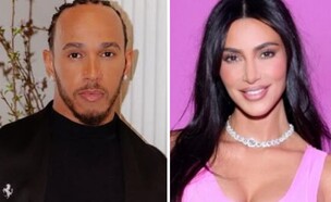 קים קרדשיאן, לואיס המילטון (צילום: Dia Dipasupil, Getty Images | אינסטגרם, lewishamilton)