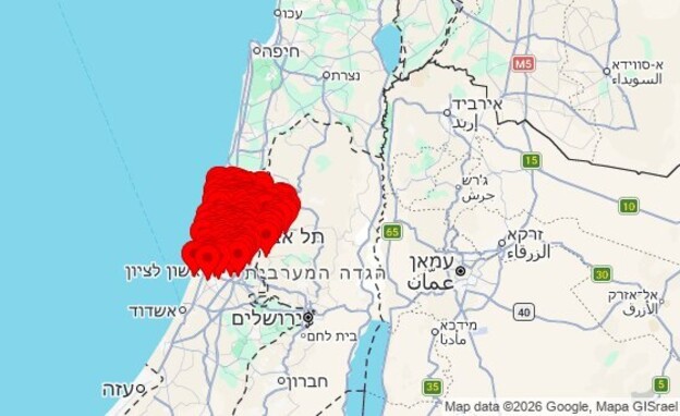 ירי משולב: שיגורים מאיראן למרכז ומלבנון לצפון