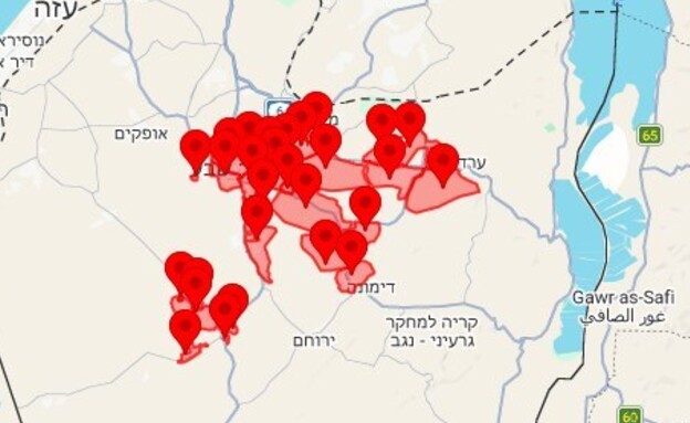 אזעקות בנגב