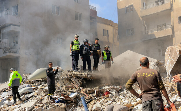 ההרס בביירות בעקבות התקיפות בדרום לבנון
