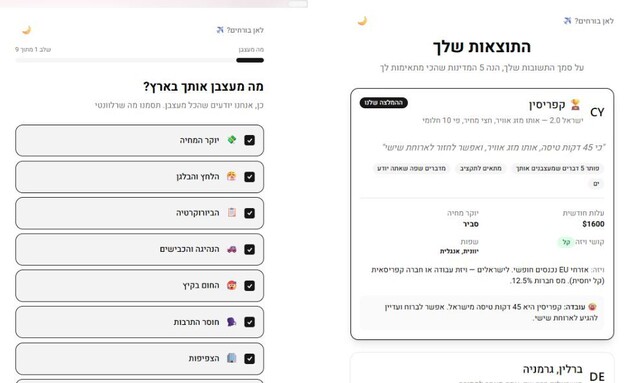 האתר לאן בורחים האתר לאן בורחים