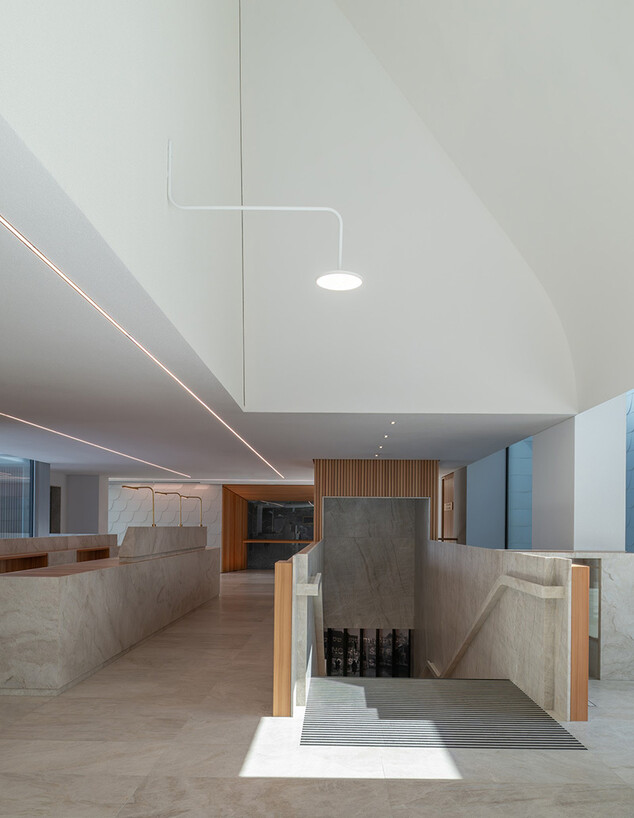 מוזיאון שטעטל ליטא לובי אדריכלות LMA ג מוזיאון שטעטל ליטא לובי אדריכלות LMA ג