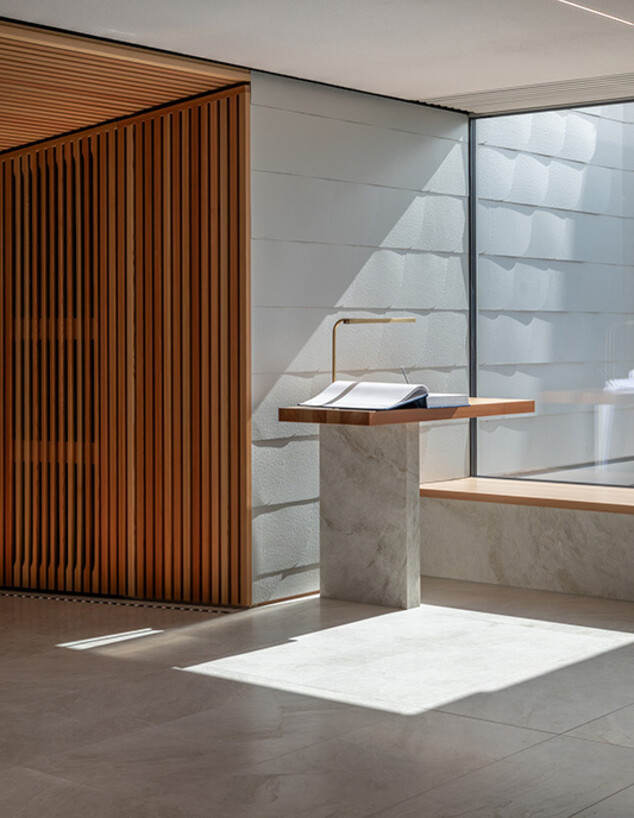 מוזיאון שטעטל ליטא רחבת מבקרים אדריכלות LMA ג מוזיאון שטעטל ליטא רחבת מבקרים אדריכלות LMA ג