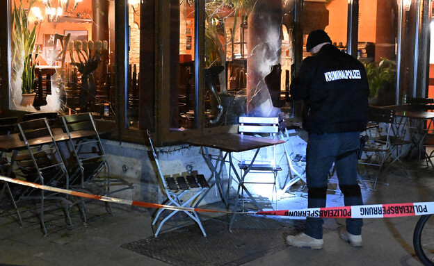 אלמונים השחיתו מסעדה ישראלית במינכן