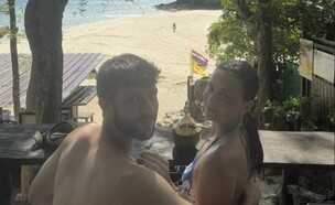 איתי רוזנבליט ובת הזוג לירי פיליפס (צילום: מתוך אינסטגרם)