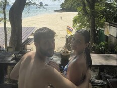 איתי רוזנבליט ובת הזוג לירי פיליפס (צילום: מתוך אינסטגרם)