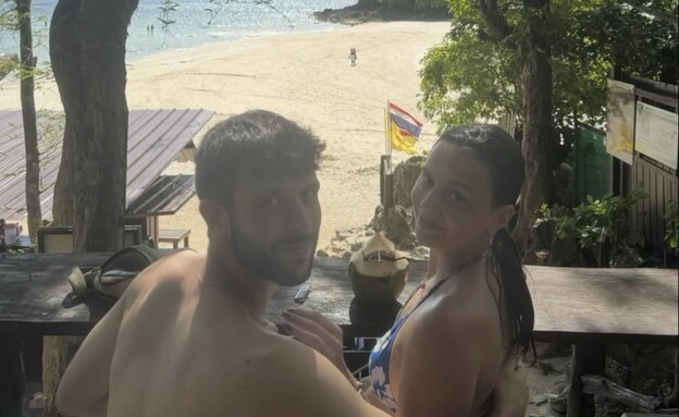 איתי רוזנבליט ובת הזוג לירי פיליפס (צילום: מתוך אינסטגרם)