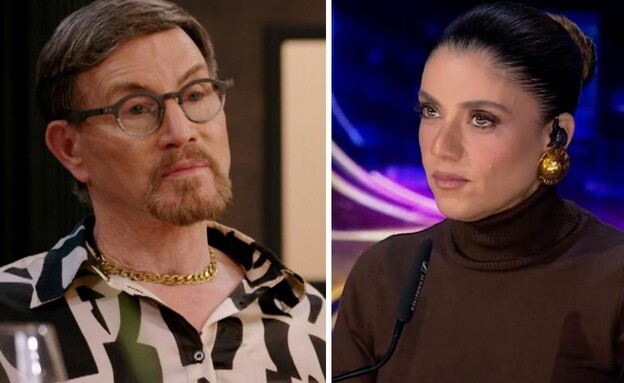 דוד דביר ושירי מימון (צילום: קשת 12)