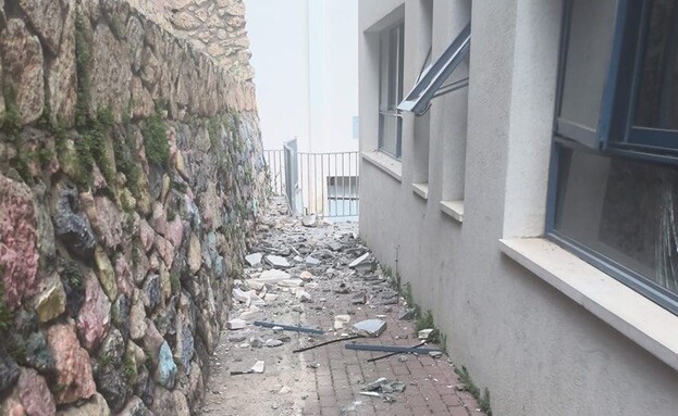 הנזק בדיר אל אסד