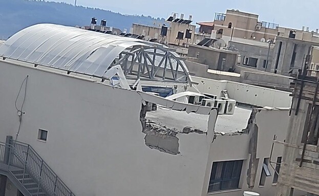 הנזק בדיר אל אסד