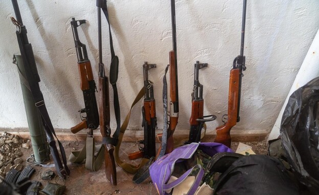 נשקים שצה"ל איתר בלבנון