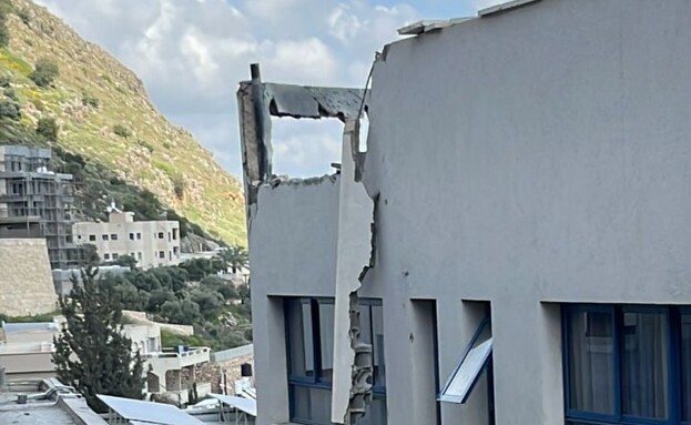 הנזק בדיר אל אסד