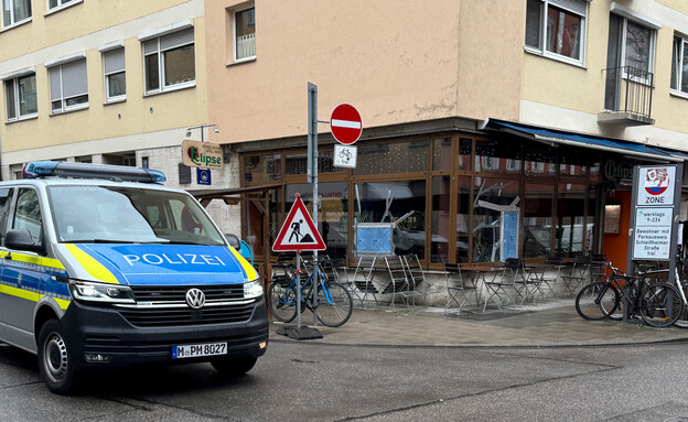 אלמונים השחיתו מסעדה ישראלית במינכן
