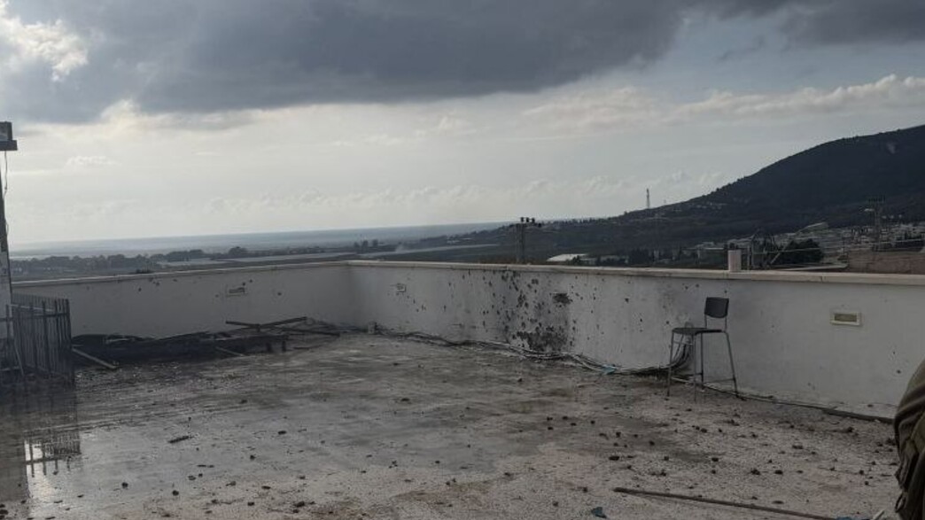נזק כתוצאה מנפילת רסיס בשלומי נזק כתוצאה מנפילת רסיס בשלומי