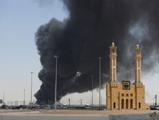 מתקן אחסון נפט בסעודיה (צילום: רויטרס)