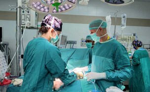הניתוח במאיר (צילום: מרכז רפואי מאיר)